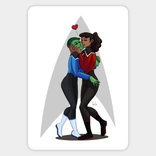 Star Kiss Sticker